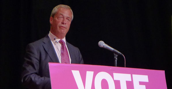 photo of UKIP leader Nigel Farage